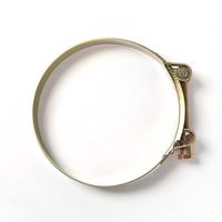 Collier de serrage en acier inoxydable et en acier au carbone de style européen, très résistant, vente chaude 2024, 1/2-3/4 pouce