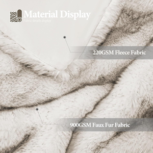 Fabricant Direct Europe – Couverture Polaire en Fausse Fourrure de Renard Non Tissée 100% Polyester Épaissie Unie Toutes Saisons Chaude Anti-Acariens - Product Image 6
