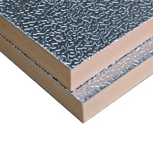20mm <span class=keywords><strong>Phenolic</strong></span> Polyurethane PU bọt thông gió ống tấm bánh <span class=keywords><strong>sandwich</strong></span> cách nhiệt cứng nhắc bảng điều hòa không khí cho HVAC - Product Image 2