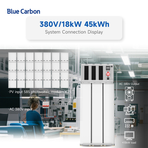 Tất cả-trong-một năng lượng lưu trữ năng lượng mặt trời hệ thống 45kwh 90 <span class=keywords><strong>kWh</strong></span> 135kwh 380V ba giai đoạn 18kw 36kw 54kw năng lượng mặt trời hệ thống điện Máy phát điện - Product Image 4
