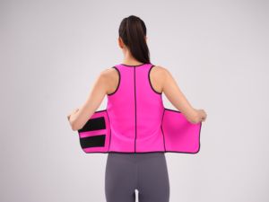<span class=keywords><strong>Gilet</strong></span> de sauna en néoprène avec ceinture amincissante amovible et fermeture éclair pour l'entraînement, l'amélioration de la sudation et le contrôle du ventre pour femmes - Product Image 3