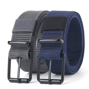 Nuevo Cinturón Táctico de Lona Trenzada con Hebilla para Hombre, para Estudiantes, Entrenamiento al Aire Libre y Protección - Product Image 5