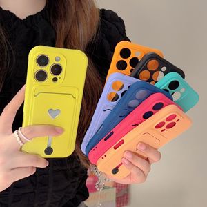 Funda para Teléfono con Ranura para Tarjetas, para <span class=keywords><strong>iPhone</strong></span> 17 16 15 14 13 <span class=keywords><strong>12</strong></span> 11 <span class=keywords><strong>Pro</strong></span> <span class=keywords><strong>Max</strong></span> Plus, de Silicona Suave TPU, con Bolsillo para Tarjetas de Crédito - Product Image 2