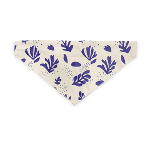 맞춤형 인쇄 로고 개 반다나 격자 무늬 승화 면 머리 스카프 목걸이 여름 겨울-애완 동물 의류 액세서리 용 - Product Image 3