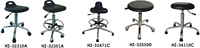 Chaise de laboratoire en mousse PU antistatique réglable avec cadre en acier Bureau industriel compétitif Chaise antitsatique pour salle blanche ESD