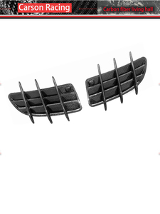 Mercedes Benz SLK R171 SLK 200 55 2004-2011 <span class=keywords><strong>Capot</strong></span> en fibre de carbone humide <span class=keywords><strong>Prise</strong></span> <span class=keywords><strong>d</strong></span>'<span class=keywords><strong>air</strong></span> Évents <span class=keywords><strong>d</strong></span>écoratifs Forge Accessoires extérieurs en carbone - Product Image 6