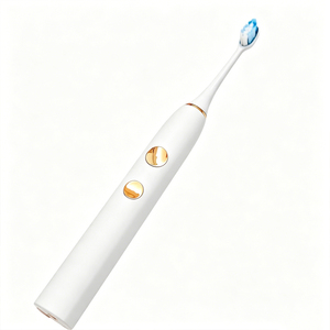 Brosse à dents électrique sonique rechargeable USB personnalisable avec logo OEM, 15 modes de nettoyage, LED, étanche, vibration intelligente, IPX7, pour voyage - Product Image 3