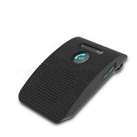 Nouveau haut-parleur Bluetooth pour voiture, mains libres, sans fil, réduction de bruit, stéréo, lecteur de musique pour voiture, haut-parleur Bluetooth pour pare-soleil de voiture