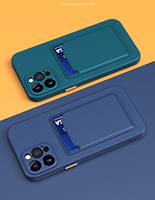 Top vente tendance porte-carte étui de téléphone portable pour Samsung Galaxy S25 EDGE S24 S23 S22 FE Ultra Plus fente pour carte couverture arrière en TPU souple
