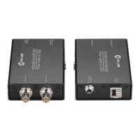 Émetteurs-récepteurs à fibre optique BIDI 12G SDI, fibre monomode, connecteur LC, SMPTE ST-2082, 10 km
