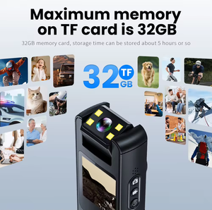 2025 1080 נייד p מקליט קול 1.44 מסך אינץ 'סיבוב מיני גוף שחוק מצלמה wifi תנועה גילוי לילה ספורט dv - Product Image 4