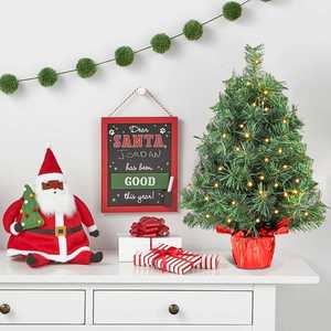 In-Stock New Arrival Gold Red Sliver Small Tabletop 40Cm <b>Artificial</b> Christmas <b>Tree</b> Decoration for Sale - Product Image 3