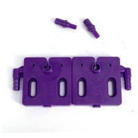 Panneau de refroidissement multi-articulé 50x50mm avec 4 aimants pour machine EDM, fonction jet d'eau et coupe-fil