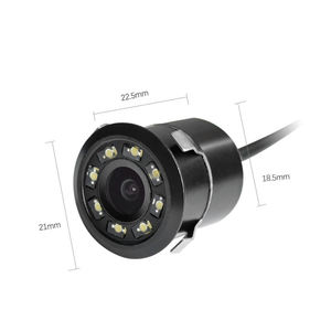 Caméra de recul étanche Ip68 avec ligne de stationnement petit chapeau de paille caméra de <span class=keywords><strong>voiture</strong></span> montée sur vis caméra de recul intégrée universelle - Product Image 2