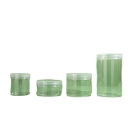 Vente en gros de bouteilles de bonbons vides transparentes en plastique PET de 100ml couvercles en aluminium pour emballage de gâteaux à la cannelle bâton bière fruits café