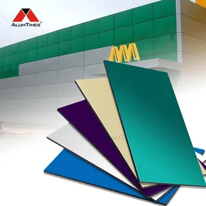 Alumtimes Alucobond Aluminium Sheet Price Wpc Wall Cladding 3mm Exterior Alumax Mirror Acp Panel Aluminum Composite