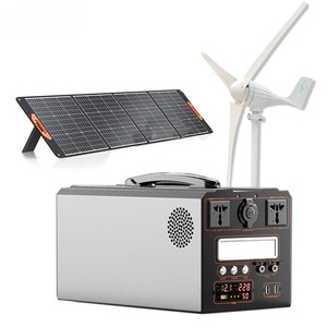 Estación de Energía Portátil, Batería de Respaldo Todo en Uno para Exteriores, para Camping y Emergencias en el Hogar, 73A-1000W/2000W MultiPortAllinOnePowerSol - Product Image 2