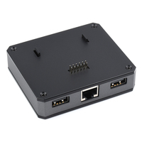 Kit Argon POD, boîtier en alliage d'aluminium Argon POD avec module concentrateur USB pour Raspberry Pi Zero 2 W, module d'affichage d'écran