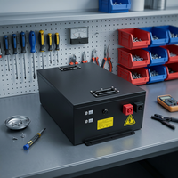 Paket Baterai Lithium Ion LiFePO4 48V 20AH untuk Sepeda Listrik dengan 2000 Siklus, 8 Sel, Beban Maksimum -20-60C, Suhu Operasi 1C/0.5C