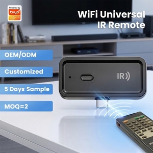 Télécommande universelle intelligente Tuya IR WiFi infrarouge pour TV, DVD, climatiseur, compatible Alexa Google Home - Product Image 1