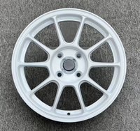 Jantes de Voiture Personnalisées Multibranches Super Légères en Alliage d'Aluminium, 4 ou 5 Trous, TC105, 15 16 17 Pouces, ET40, 4x100, 5x100, 5x112, 5x114.3