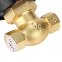 Électrovanne en laiton de 1/2 pouces pour commande électrique haute pression de vapeur d'eau chaude NC/DC12V/DC24V/AC110V/AC220V haute OEM