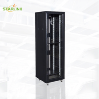 Pintu Kaca Jaring Starlink Network 19 Inci untuk Rak Server Pusat Data