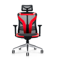 Chaise de bureau ergonomique JNS, best-seller, avec réglage de la hauteur du dossier, accoudoirs réglables en 3D, chaise en maille