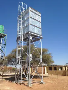 Modular Galvanized Water Tank Hot Dipped Galvanized Panels Elevated Water Tank