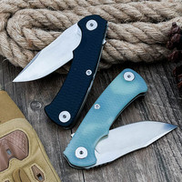 Couteau pliant XM18, lame D2, manche G10, couteau portable pour la maison, outil EDC, couteau multifonctionnel, meilleur cadeau