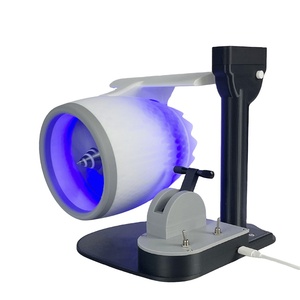 Creative Desktop Airplane Engine Turbo Jet Fan USB Small Electric Cooling Fan With Wireless Charging Function - Product Image 5