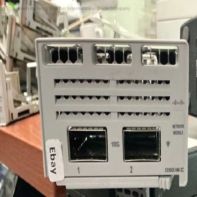 C9300x-nm-2c V01 2x 100g/40g Network Module 68-102280-01 New Original Ready Stock Industrial Automation Pac Dedicated Plc