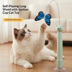 Automatic <b>Cat</b> <b>Toy</b> with Suction Cup - Hands-Free Electric , 360° Rotating <b>Interactive</b> Exercise <b>Toy</b> for Indoor <b>Cat</b> - Product Image 5