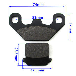 Plaquettes de frein pour 50cc 70cc 110cc 125cc 140cc SDG SSR Coolster <span class=keywords><strong>Orion</strong></span> Demon Stomp Pit Dirt Bike <span class=keywords><strong>Motocross</strong></span> - Product Image 4