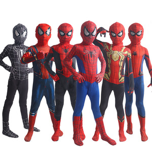 Disfraz <span class=keywords><strong>de</strong></span> Cosplay <span class=keywords><strong>de</strong></span> <span class=keywords><strong>Spiderman</strong></span> para Niños, Disfraz <span class=keywords><strong>de</strong></span> Anime para Fiestas <span class=keywords><strong>de</strong></span> Superhéroes, Baile y Entrenamiento - Product Image 1