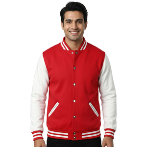 Nouvelle conception 2026 – Blouson universitaire de haute qualité pour homme, idéal pour le sport en extérieur et la promotion d'équipe, personnalisable, style baseball universitaire - Product Image 1