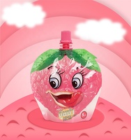 Pochette Doypack personnalisée réutilisable avec bec verseur pour jus de fruits et boissons, emballage plastique stérilisable