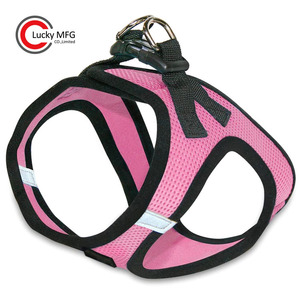 Imbracatura <span class=keywords><strong>per</strong></span> cani Step-in maglia riflettente senza trazione <span class=keywords><strong>per</strong></span> tutte le stagioni con fibbia doppio anello D <span class=keywords><strong>per</strong></span> piccoli animali da compagnia che camminano in città - Product Image 6