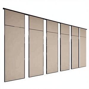 Parete Divisoria Mobile Pieghevole in MDF a Spedizione Rapida per Hotel, Sale da Ballo, Sale Espositive, Aule Scolastiche, Sale Riunioni con Isolamento Acustico - Product Image 2