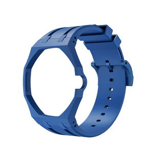 Upro Bioceramic <b>Case</b> & Buckle Silicone <b>Watch</b> Strap for Ap -swatch Royal Pop Modification Kit Luxury <b>Watch</b> Band Accessories - Product Image 5