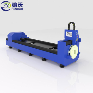 Machine de découpe laser industrielle 3000W à alimentation automatique pour tubes métalliques, découpeuse laser à fibre avec graphique IA, directement du fabricant - Product Image 1