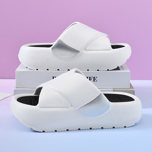 Pansi Women's Casual Slip-on Sandals Black EVA Thick Sole Non-slip Outdoor <b>Beach</b> <b>Shoes</b> - Product Image 3