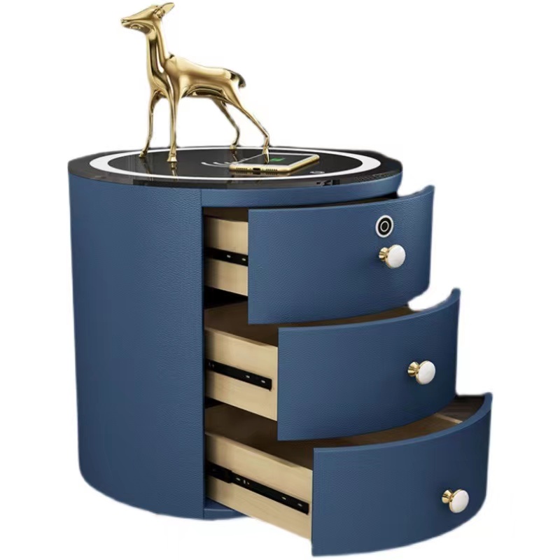 Популярный современный деревянный роскошный стильный тумбочка прикроватный столик с выдвижным ящиком