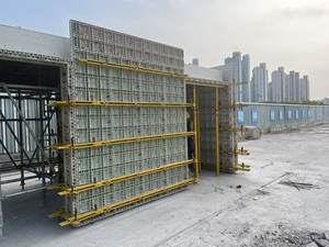 Moderne witte herbruikbare, kosteneffectieve kunststof bekisting voor betonconstructie - Product Image 2