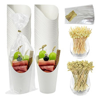 Offre spéciale Emballage de fast-food durable et écologique en papier kraft boîte à frites avec impression de logo personnalisé de qualité alimentaire