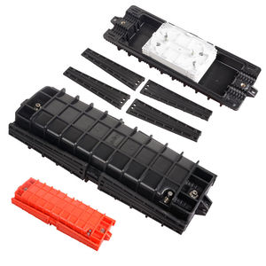 กล่องต่อสายไฟเบอร์ออปติกแบบแนวนอน 48/96 คอร์ แบบใหม่ พร้อมช่องต่อเข้า <span class=keywords><strong>2</strong></span> ช่อง และช่องต่อออก <span class=keywords><strong>2</strong></span> ช่อง - Product Image 5