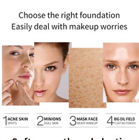 Krim Bb & Cc pelembab kepala jamur, krim Bb & Cc Matte, bantalan Foundation Korea Label pribadi