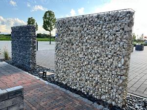 Direct usine Gabions soudés en treillis métallique de fer, à tissage plat, <span class=keywords><strong>pour</strong></span> murs de soutènement et clôtures de jardin, avec service de découpe - Product Image 6