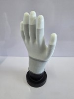 Gants de sécurité en polyester enduits de PU blanc pour la manipulation d'électronique et l'industrie légère