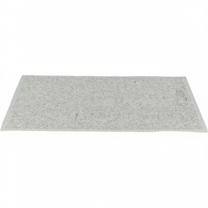 Alfombrilla para arena de gatos de 40 x 60 cm, gris claro, bandeja higiénica para caja de arena - Product Image 3
